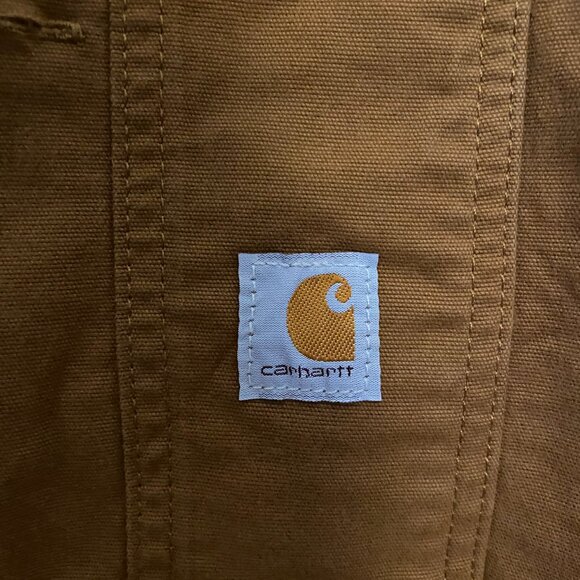NWT Carhartt Loose Fit Brown Overalls Size Med - Picture 12 of 12